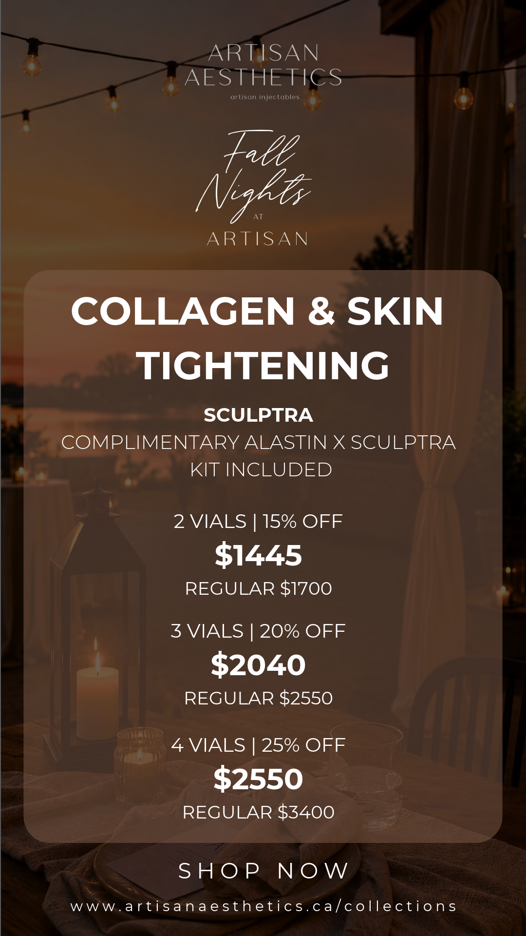 COLLAGEN & SKIN TIGHTENING - SCULPTRA