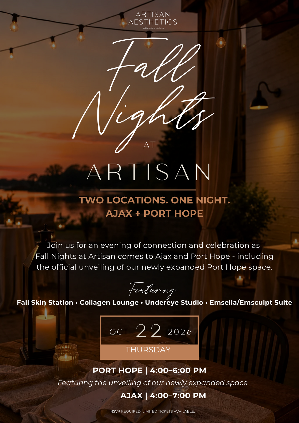 FALL NIGHTS AT ARTISAN