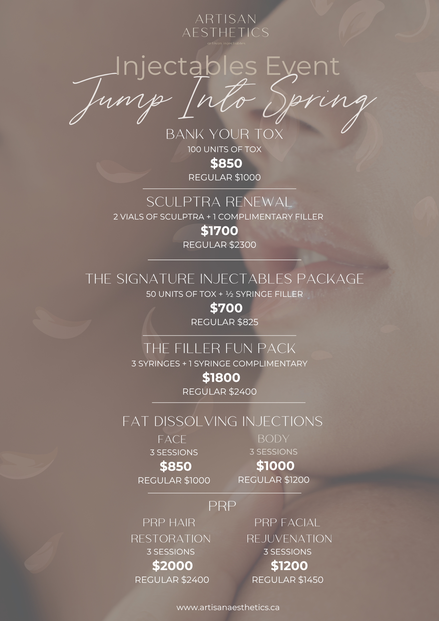 Injectables Event - Jump Into Spring