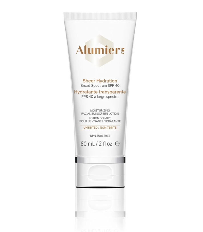 Alumier Sheer Hydration Broad Spectrum SPF 40 (Untinted) - Artisan Aesthetics