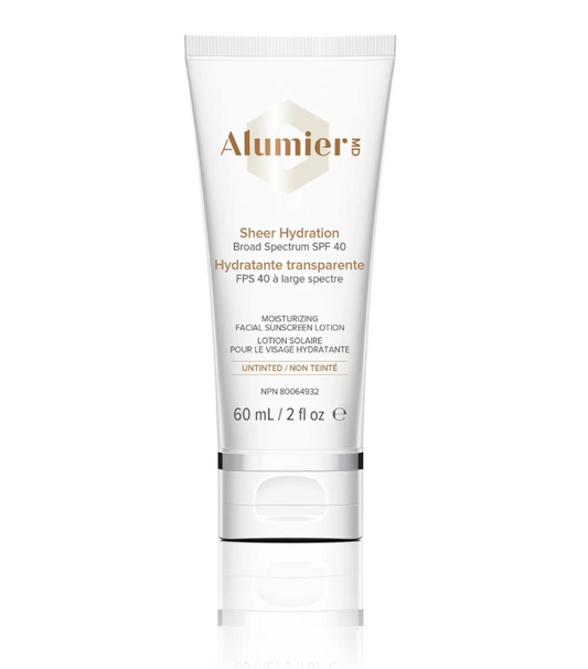 Alumier Sheer Hydration Broad Spectrum SPF 40 (Untinted) - Artisan Aesthetics