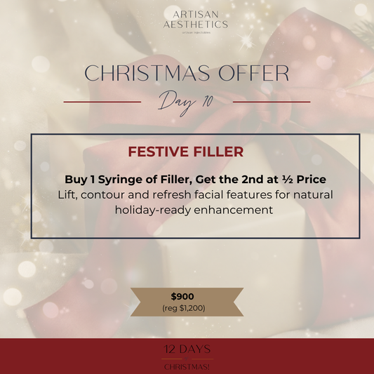 Festive Filler with Complimentary Treatment