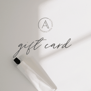 Gift Card | Artisan Aesthetics | Ajax, ON | Port Hope, On